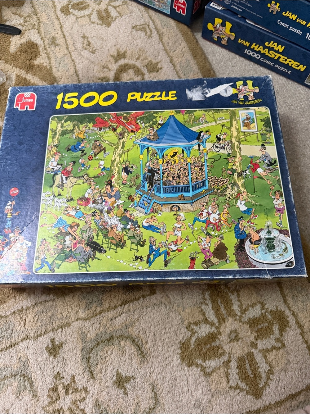 1500 Jan van haasteren puzzle- bandstand